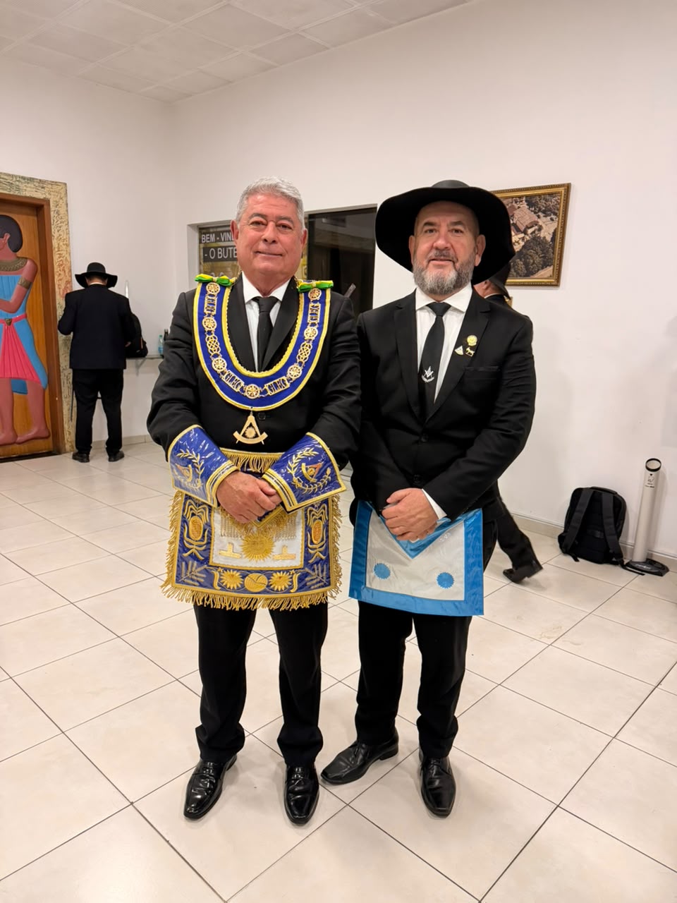 Foto 3 - Sessão Magna de Exaltação dos IIr∴ André Luiz da Silva Nascimento, Danillo Noleto Nunes e Lucas Faria Antunes