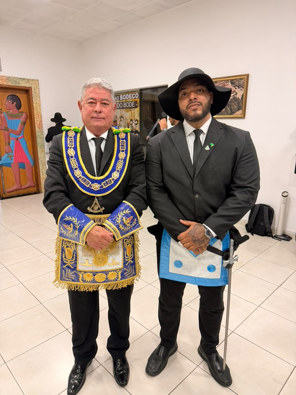Foto 4 - Sessão Magna de Exaltação dos IIr∴ André Luiz da Silva Nascimento, Danillo Noleto Nunes e Lucas Faria Antunes