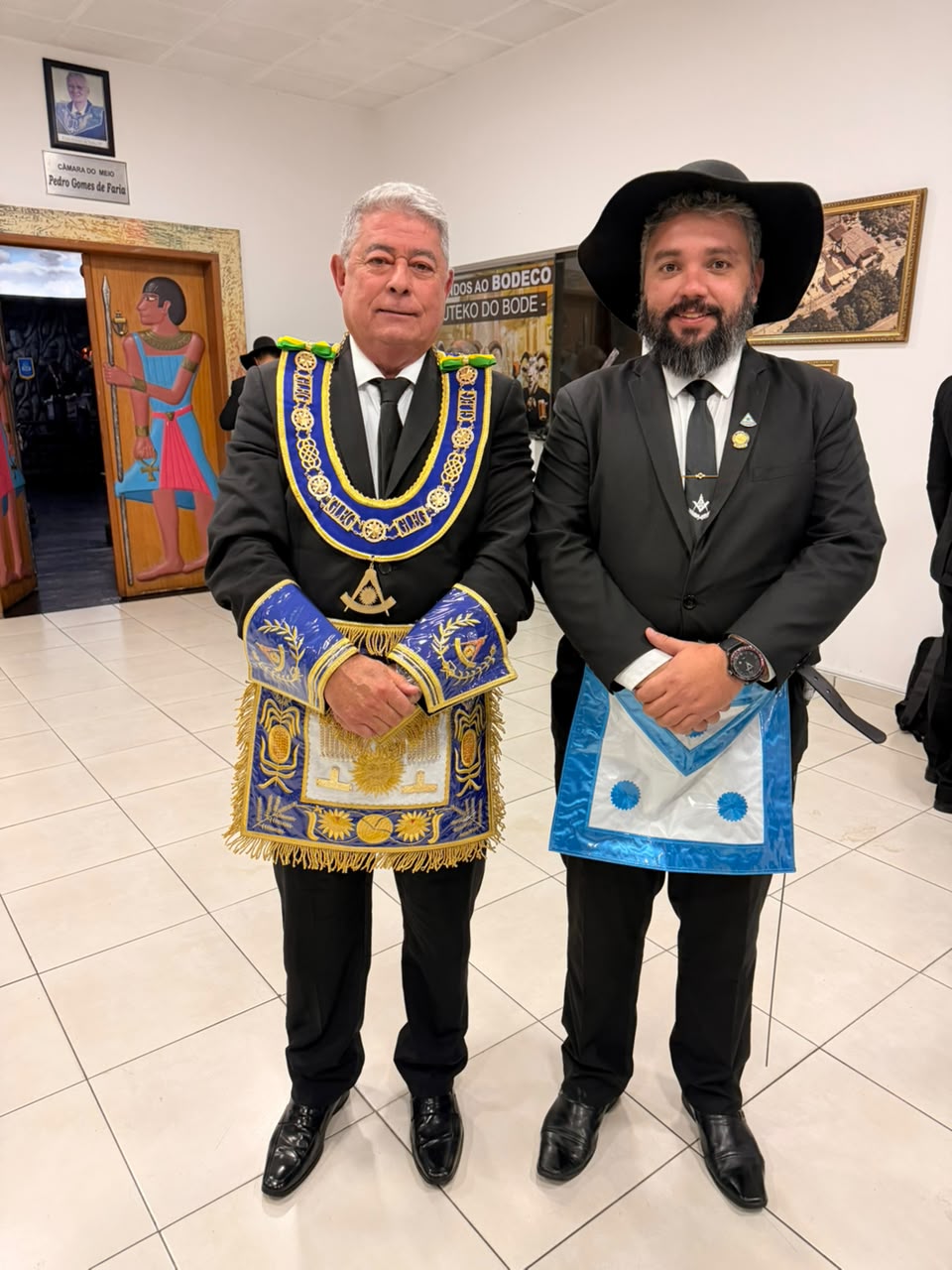 Foto 5 - Sessão Magna de Exaltação dos IIr∴ André Luiz da Silva Nascimento, Danillo Noleto Nunes e Lucas Faria Antunes